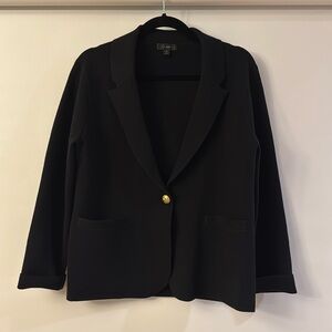 Black JCrew Sweater Blazer
